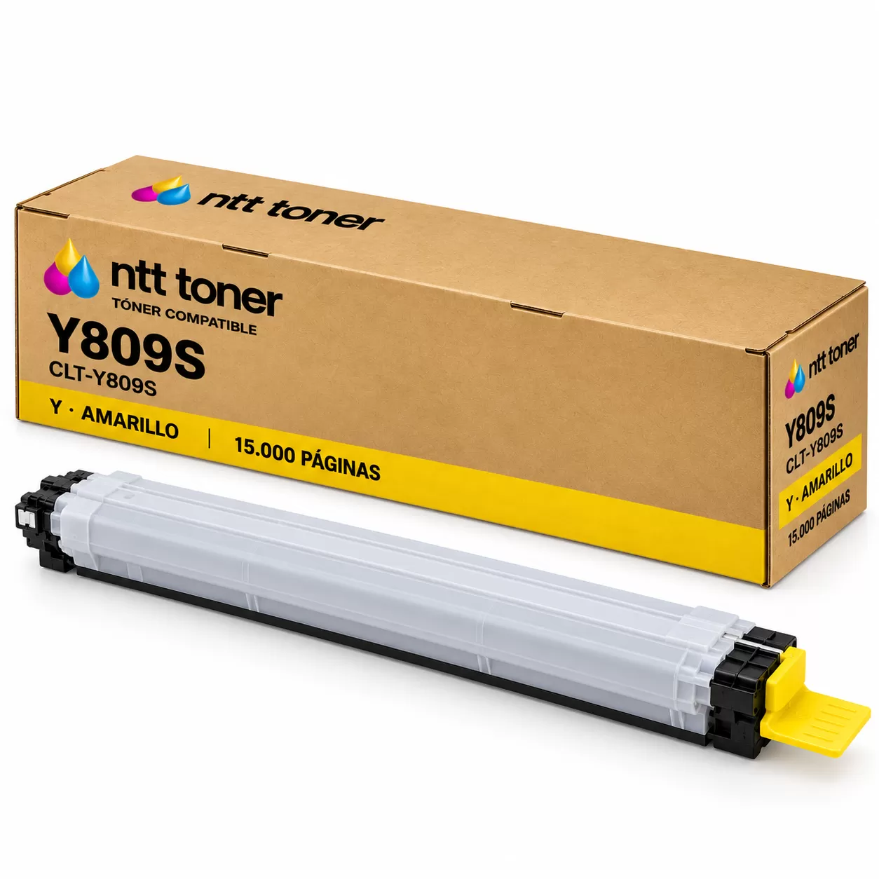 Toner Samsung CLT-Y809S Amarillo Compatible